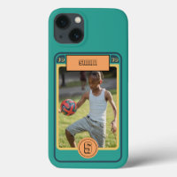 Retro Football Card inspired