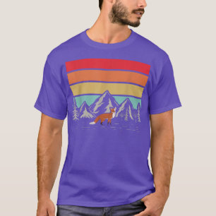 Retro Forest Mountain Hiking Animal Nature Animal T-Shirt