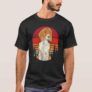 Retro Forest Trees Beagle Owner Cute Dog  Animal B T-Shirt