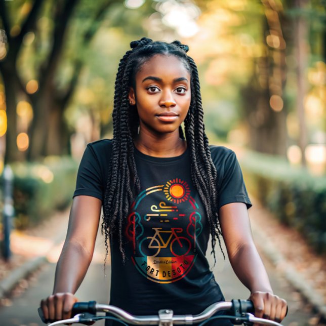 Retro Fort Desoto Bike Trail  T-Shirt (Creator Uploaded)