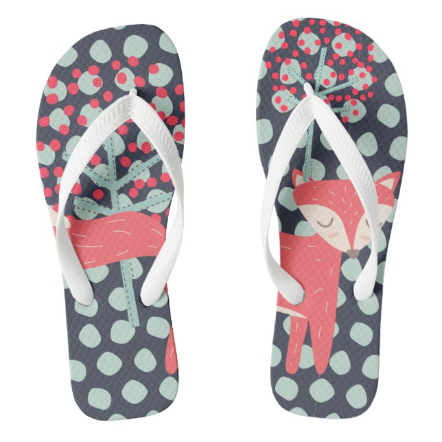 Retro Fox Jandals (Footbed)