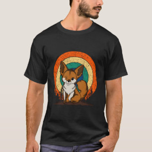 Retro Fox Lover Funny Animal For Men Women Furry T-Shirt