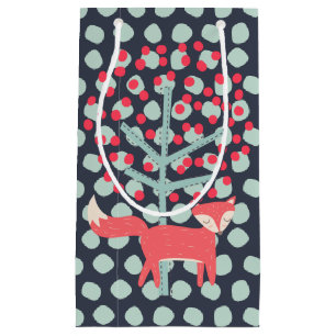 Retro Fox Small Gift Bag