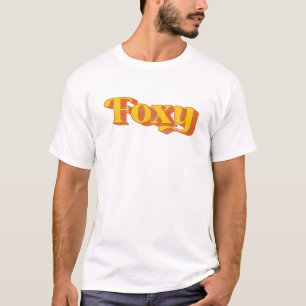Retro Foxy Funny Vintage 70'S Party Costume Mens W T-Shirt