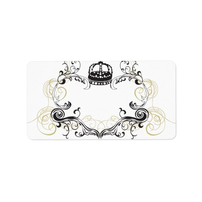 Retro frame Label (Front)