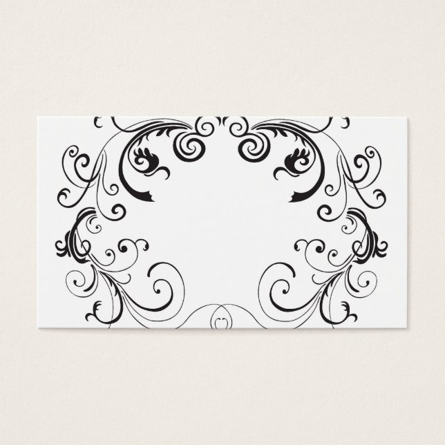 Retro frame Profile Card (Front)