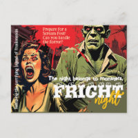 Retro Frankenstein Vintage Horror Halloween Party