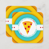 retro FREE PIZZA SLICE coupon (Front/Back)