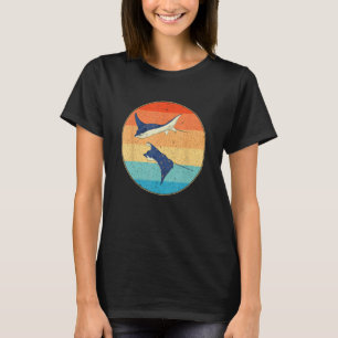 Retro Freediving Aquarium Animal Lover Ocean Manta T-Shirt