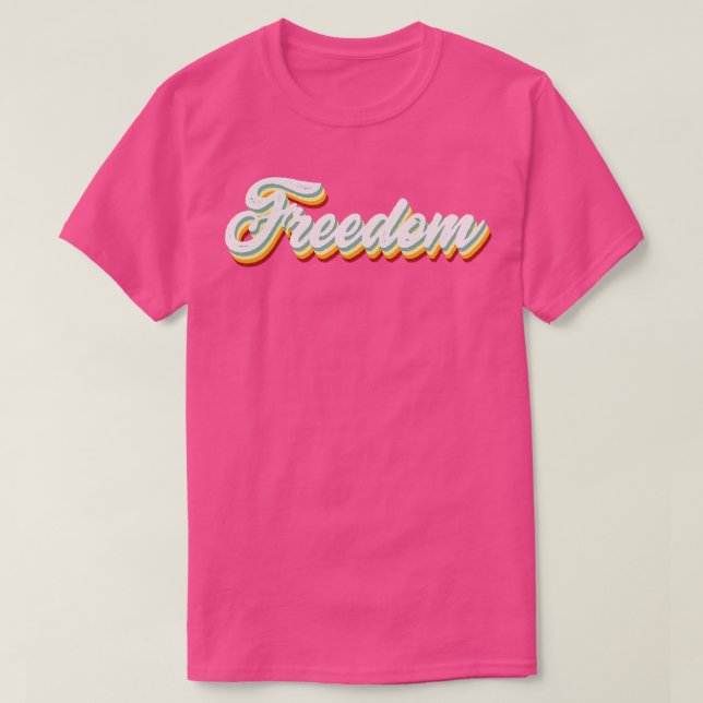 Retro Freedom T-Shirt (Design Front)
