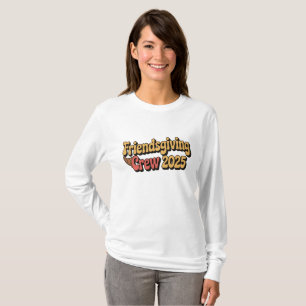 Retro Friendsgiving Tee for Family & Friends
