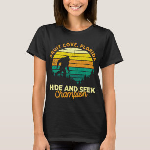 Retro Fruit Cove, Florida Big foot Souvenir T-Shirt