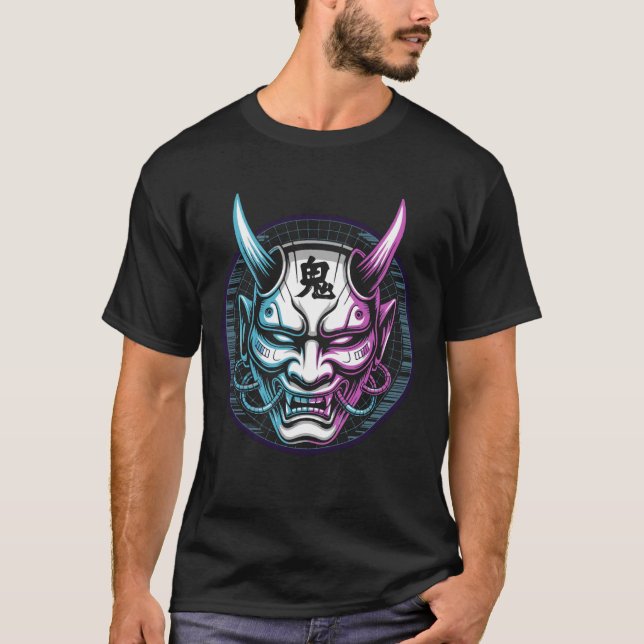Retro Fun Techwear Cyberpunk for Samurai Artist T-Shirt (Front)