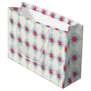 Retro Funhaus Circus Star Diamond Large Gift Bag