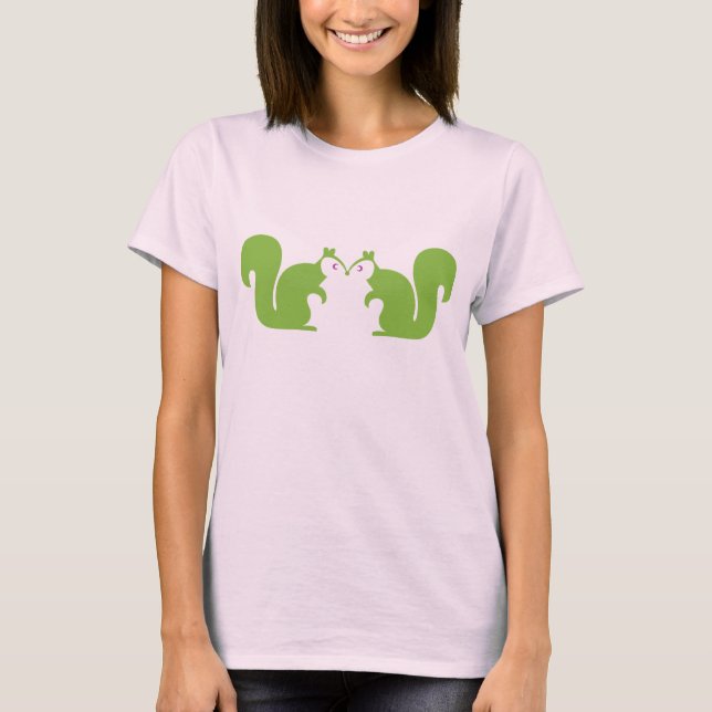 Retro Funky Squirrel Chipmunk Shirt (Front)