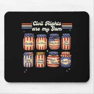 Retro Funny Civil Rights Are Favourite Sarcastic Mouse Pad