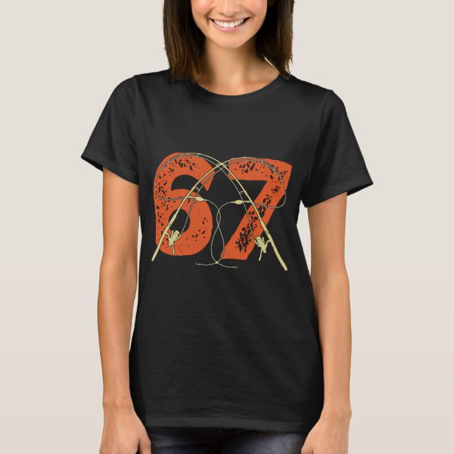 Retro Funny Fishing Shirt - School Is Importanter (Front)