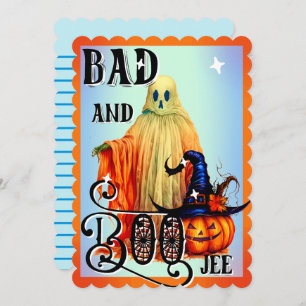 Retro Funny Halloween Cards
