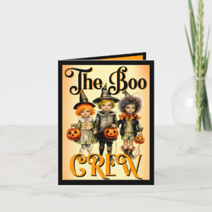 Retro Funny Halloween Cards