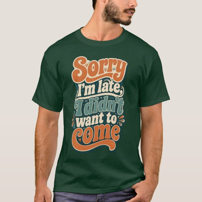 Retro Funny Introvert Shirt (Front)
