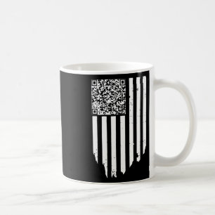 Retro Funny Qr Trump Dancing Dance Code Coffee Mug