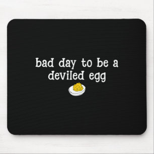 Retro Funny Thanksgiving Dinner Bad Day To Be A De Mouse Pad