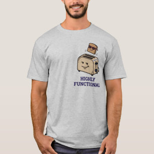 Retro Funny Toaster Highly Functional T-Shirt