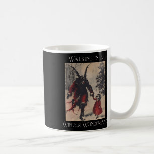 Retro Funny Walking In A Winter Wonderland Merry C Coffee Mug