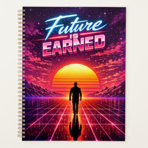 Retro Future Motivation Poster Planner
