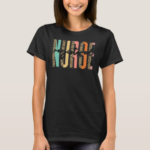 Retro Future Nurse Life For Registered Nurse Nursi T-Shirt