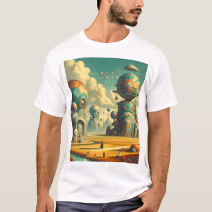 Retro Futurism Wonderland - Retrofuturism T-Shirt