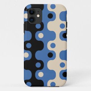 Retro Futuristic Abstract Pattern Case-Mate iPhone Case