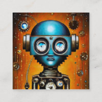Retro Futuristic Robot