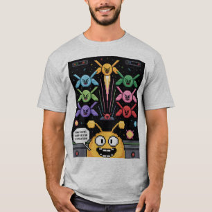 Retro Galaga Galagans T-Shirt - Bee-lieve in Forma
