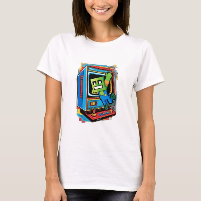  Retro game console  T-Shirt (Front)