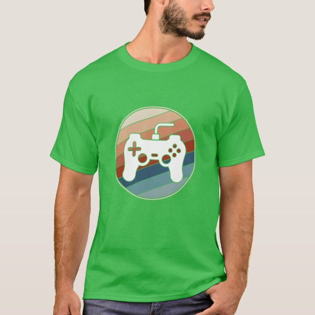 Retro Game Controller friend retro T-Shirt (Front)