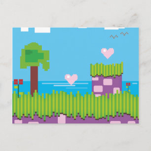 Retro Game Postcard