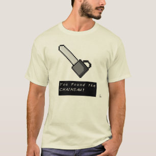 Retro Gamer Chainsaw Shirt