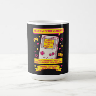 Retro Gamer Dad New Achievement Father's Day Gift Coffee Mug