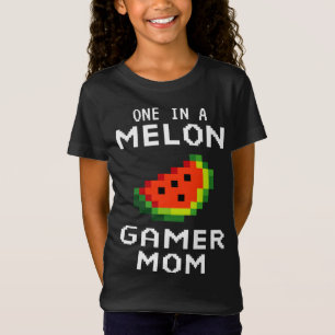 Retro Gamer Mum Gift - Funny Watermelon One In A M T-Shirt