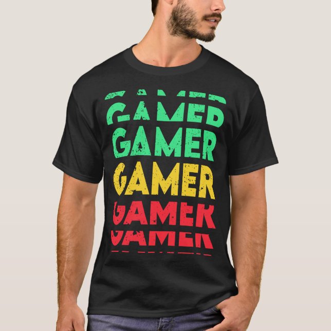 Retro Gamer T-Shirt (Front)