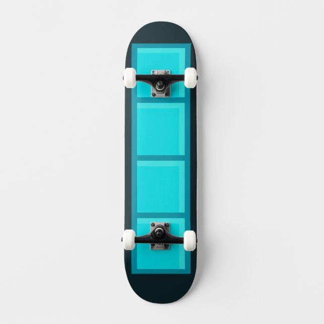 Retro Gamer Tetris Skate Board (Front)