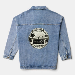 Retro Gamers Basic T-Shirt Denim Jacket