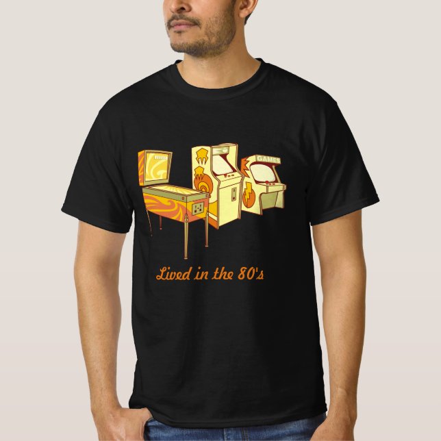 Retro Games T-Shirt (Front)