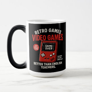Retro games video games teaching english since Magic Mug
