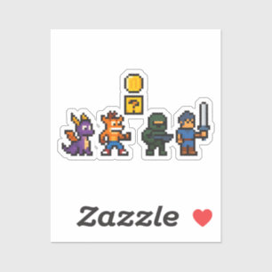 Retro Gaming Characters