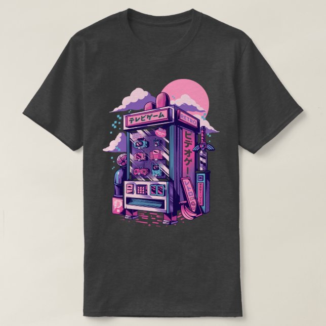 Retro gaming machine  T-Shirt (Design Front)