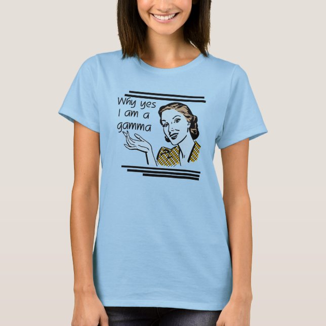 Retro Gamma Tshirts and Gifts (Front)