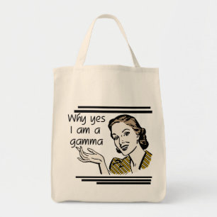 Retro Gamma Tshirts and Gifts Tote Bag