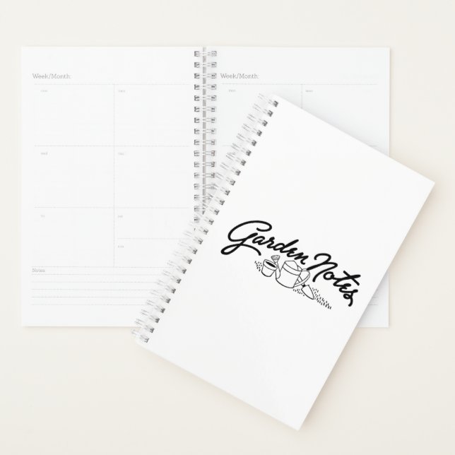 Retro Garden Notes Planner (Display)